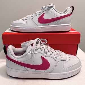 NEW IN BOX! Nike Court Borough Low (GS) | Size 6Y/Women 7.5